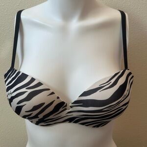 Victoria’s Secret “Very Sexy” Zebra Padded Demi Bra